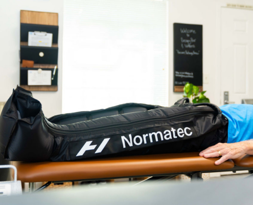 NormaTec Compression Therapy at Recovery Bar & Wellness