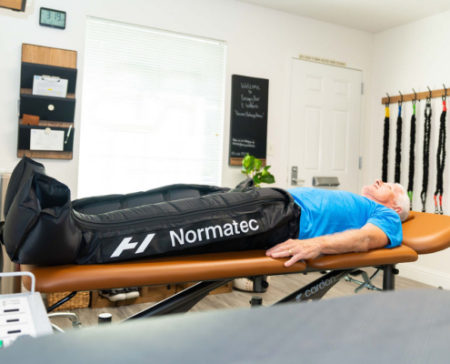 NormaTec Compression Therapy at Recovery Bar & Wellness